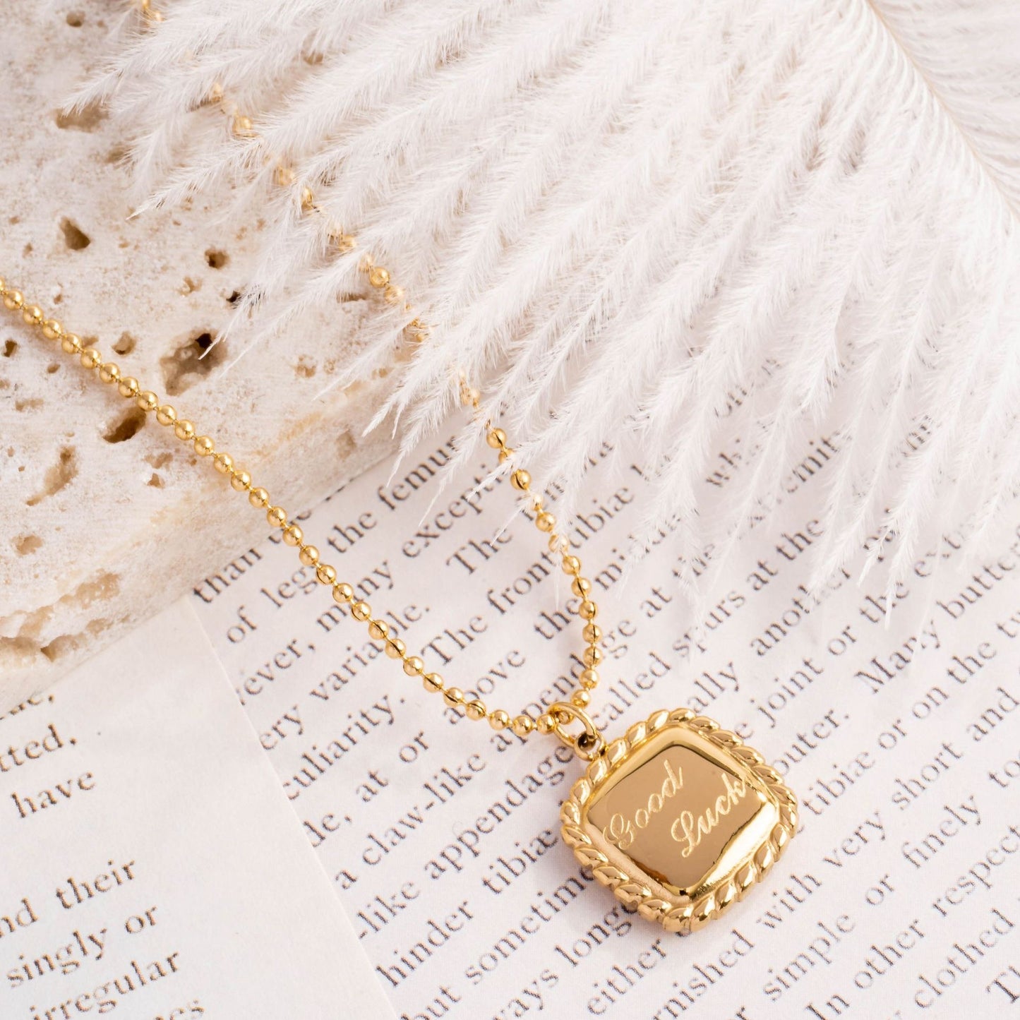 Good Luck Apple Pie Necklace